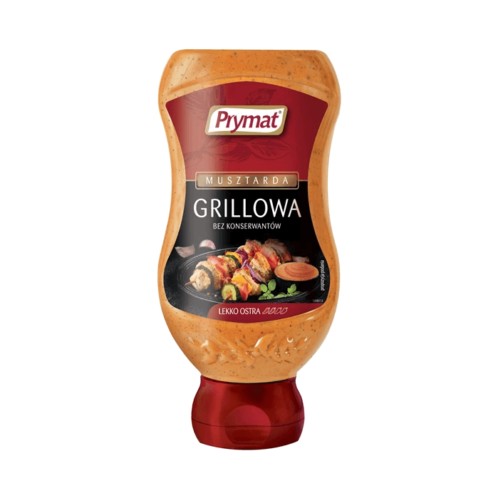 PRYMAT MUSZTARDA GRILLOWA PET 300G