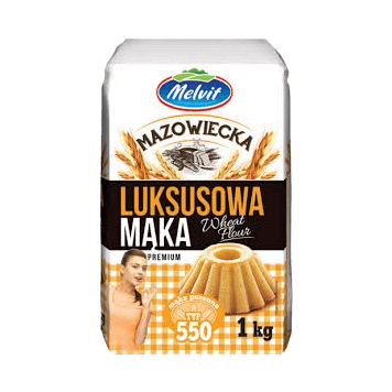 MELVIT MĄKA LUKSUSOWA 1KG