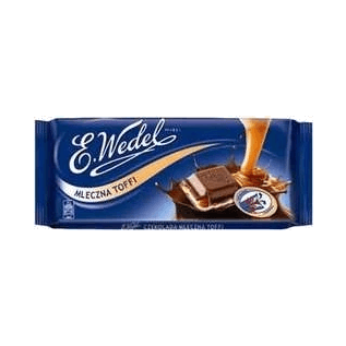 WEDEL CZEKOLADA MLECZNA TOFFI 100G