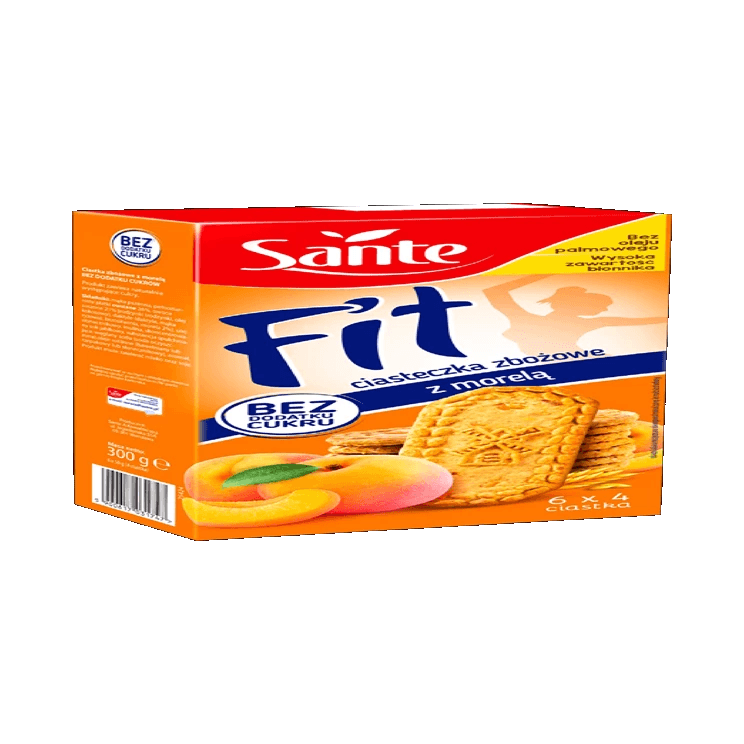 SANTE CIASTKA FIT BEZ CUKRU MORELA 3