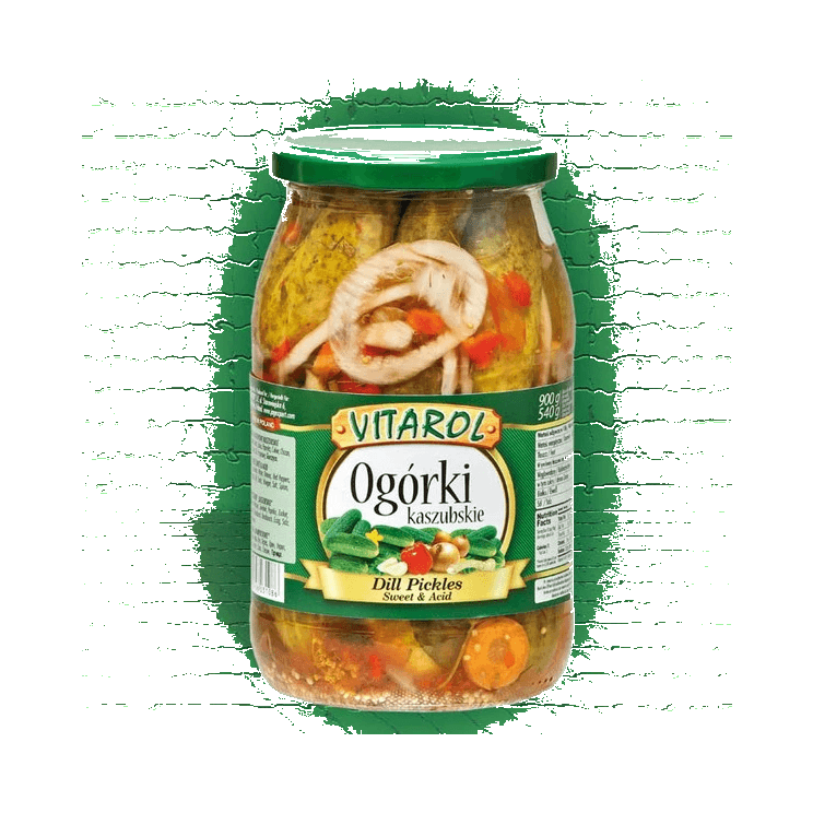 VITAROL OGÓRKI KASZUBSKIE KONS. 900G