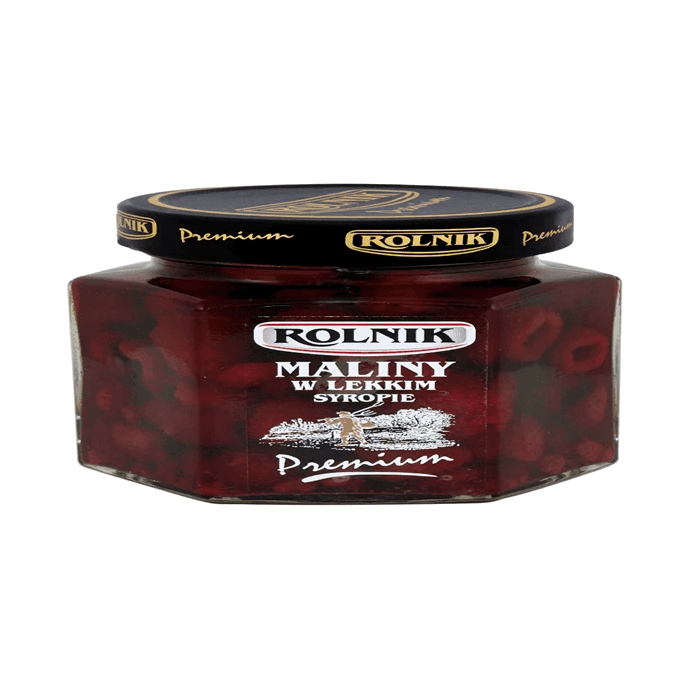ROLNIK MALINY W LEKKIM SYROPIE 314ML