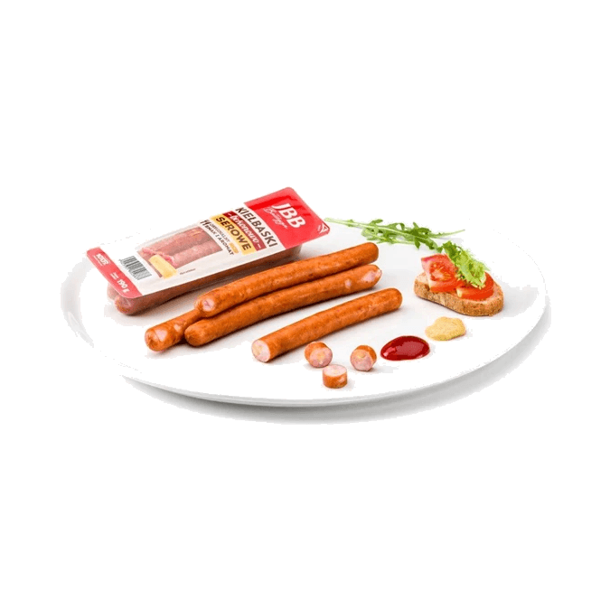 JBB KIEŁBASKI BEKONOWO-SEROWA 190G