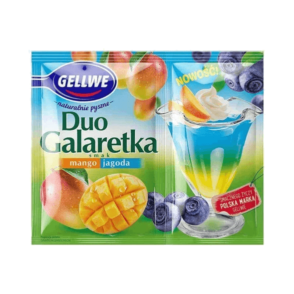 GELLWE GALARETKA.DUO MANGO BORÓW.75G