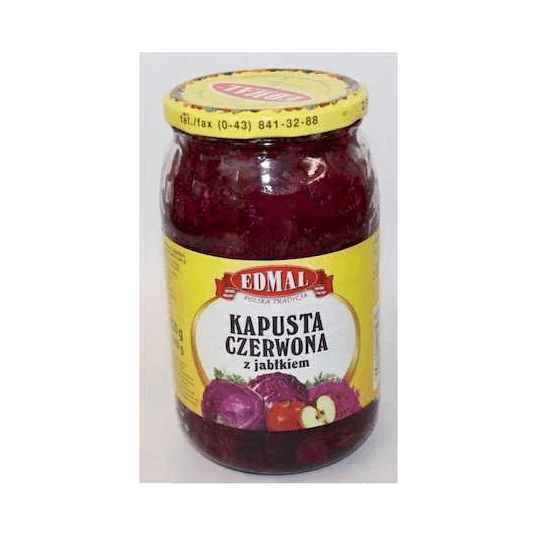EDMAL KAPUSTA CZERWONA Z JABŁKIEM 90