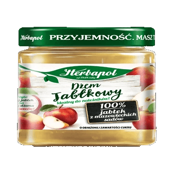 HERBAPOL DŻEM JABŁKO 280G