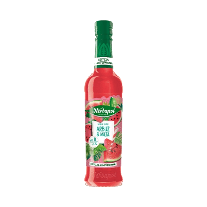 HERBAPOL SYROP ARBUZ MIĘTA 420ML