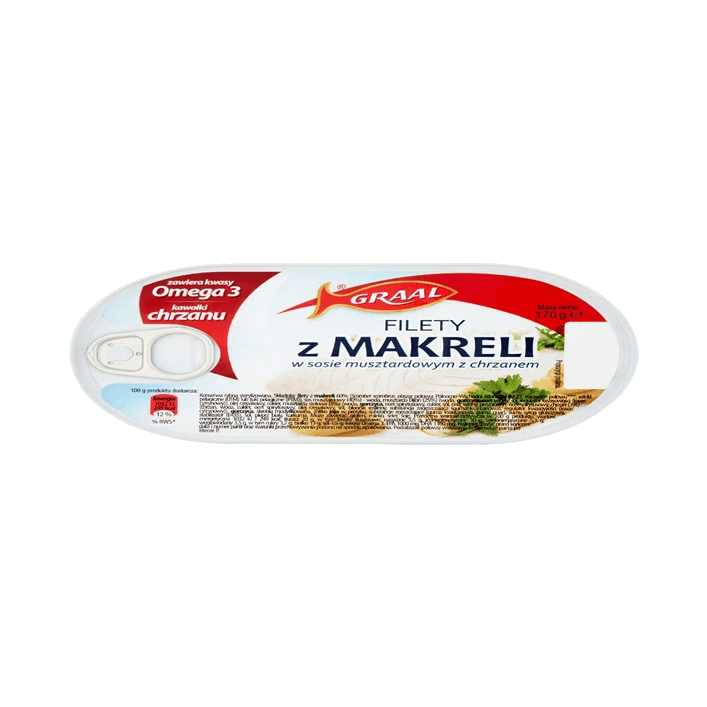 GRAAL FILETY Z MAKRELI W SOSIE MUSZT