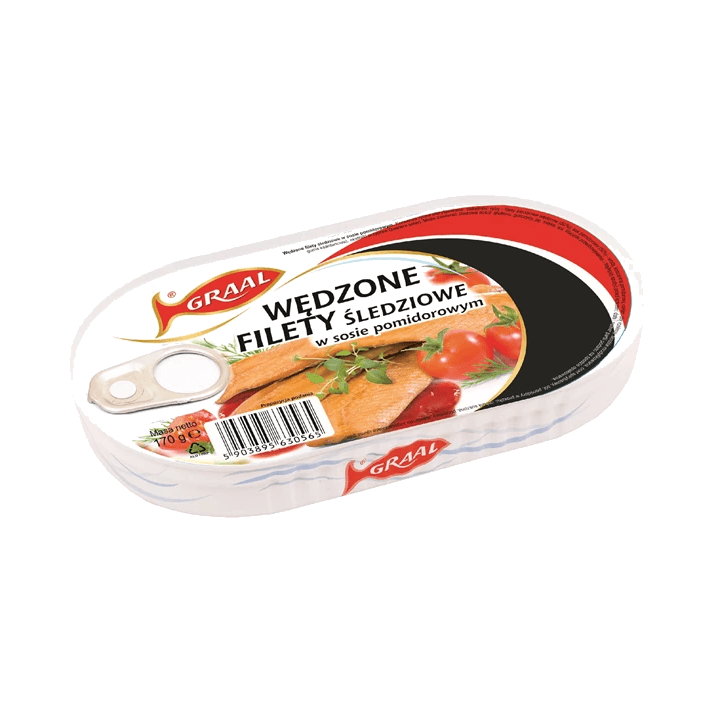 GRAAL FILETY ŚLEDZIOWE W SOSIE POMID