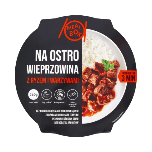 GRAAL MEAL BOX WIEPRZOWINA NA OSTRO