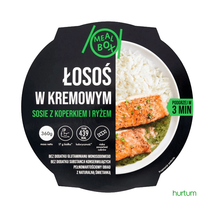 GRAAL MEAL BOX ŁOSOŚ W SOSIE KREMOWO