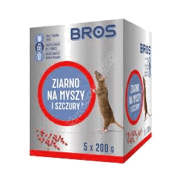 BROS NA MYSZY I SZCZURY ZIARNO 200G