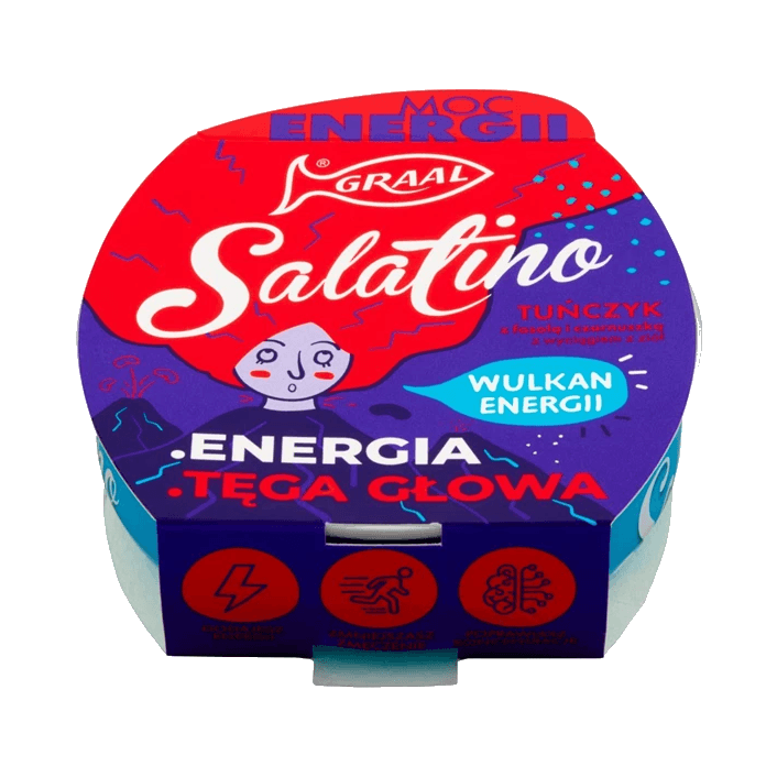 GRAAL SALATINO TUŃCZYK Z FASOLĄ I CZ