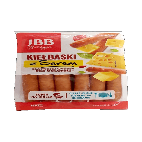 JBB KIEŁBASKI Z SEREM OK. 0,8KG