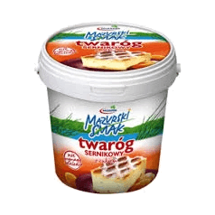 MLEKPOL TWARÓG SERNIKOWY 18% 1KG WIA