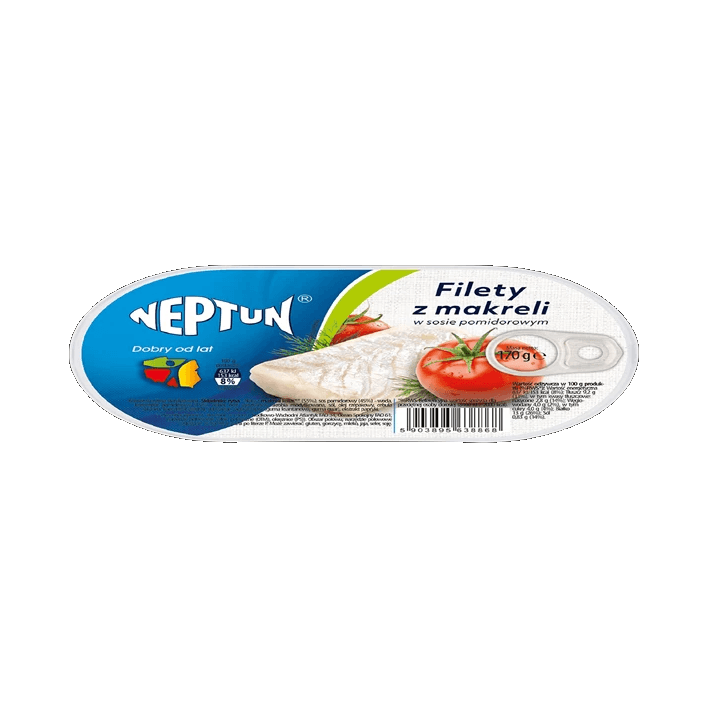 NEPTUN FILETY Z MAKRELI W SOSIE POMI