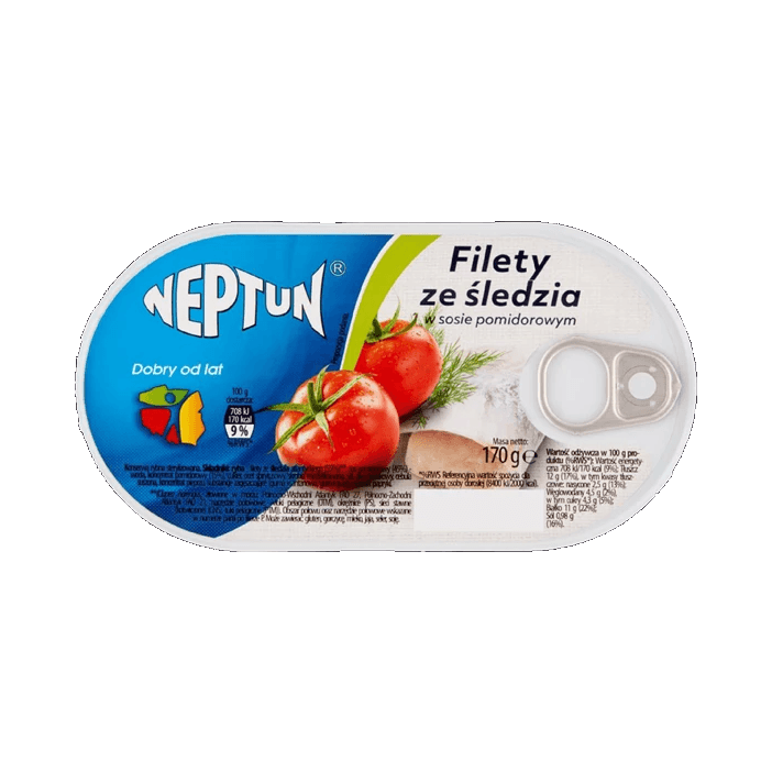 NEPTUN FILETY ŚLEDZIOWE W POMIDORACH