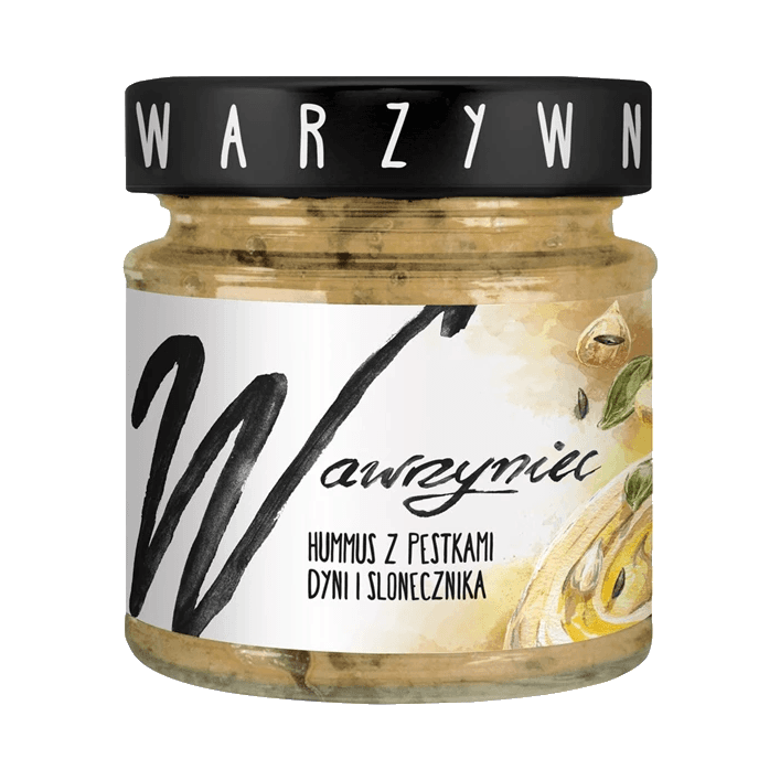 WAWRZY HUMMUS PES DYNI SŁONE 180