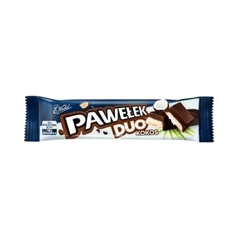WEDEL PAWEŁEK BATON DUO KOKOS 44G