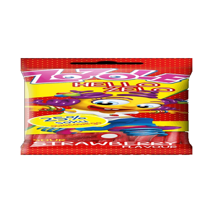 MIESZKO ZOZOLE ŻELKI STRAWBERRY 75G