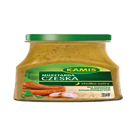 KAMIS MUSZTARDA CZESKA 180G