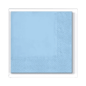 SERWETKI NIEBIESKIE AZURO 33X33 20SZ