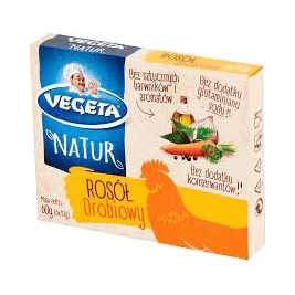 PODRAVKA BULION VEG.ROSÓŁ Z KURY 60G