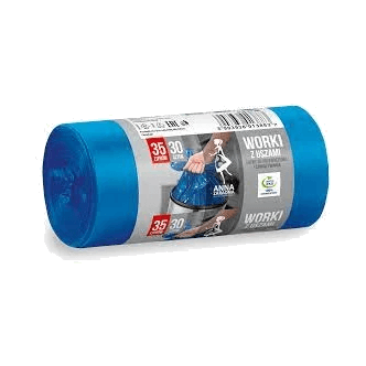 AZ WORKI NA ŚMIECI Z USZAMI 35L 30SZ