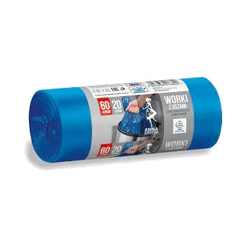 AZ WORKI NA ŚMIECI Z USZAMI 60L 20SZ