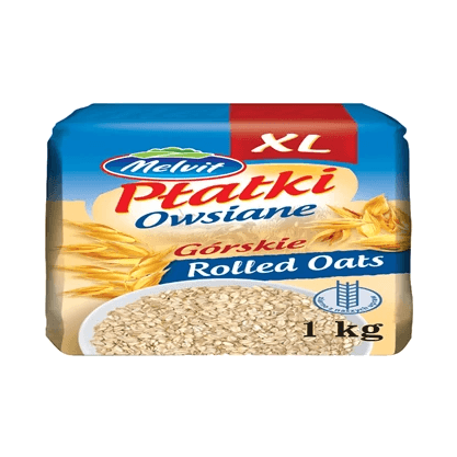 MELVIT PŁATKI OWSIANE GÓRSKIE 1KG XL