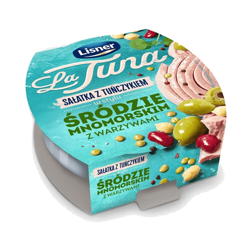 LISNER SAŁATKA TUŃCZYK SRÓDZIEM 160G