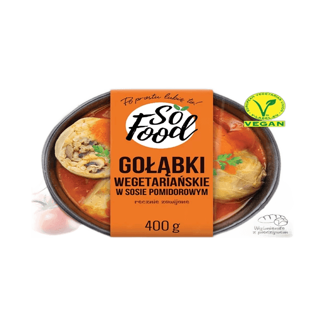 SO FOOD DANIE GOŁĄBKI VEGE 400G