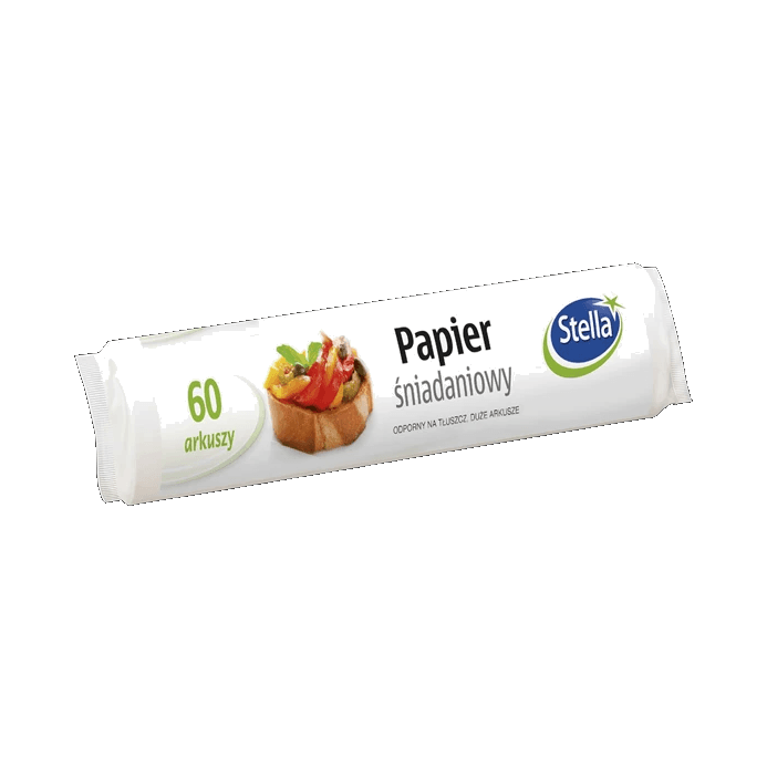 STELLA PAPIER ŚNIADANIOWY ARK 60SZT