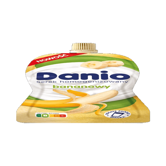 DANONE  DANIO SASZETKA  BANAN 120G