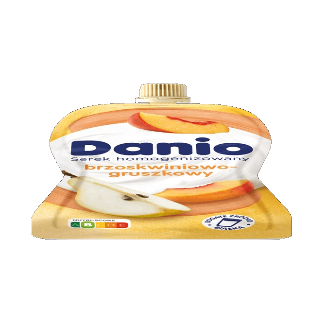 DANONE DANIO SASZETKA BRZOSKWINIA-GR