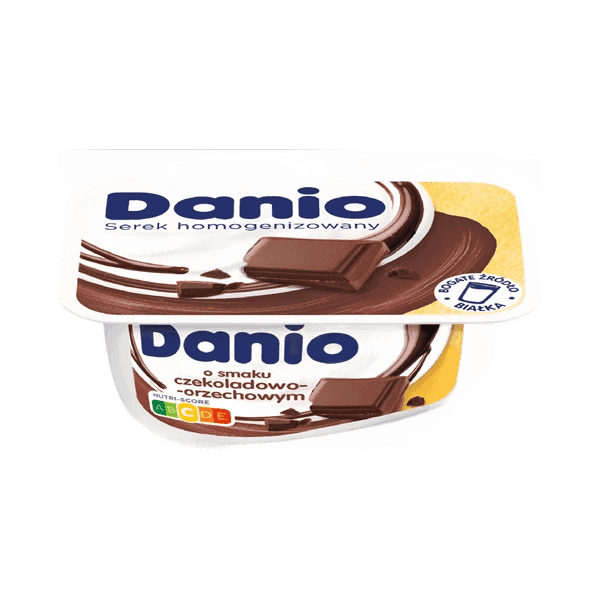 DANONE DANIO.CZEKOLADA ORZECH 130G