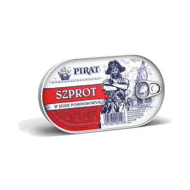 PIRAT SZPROT W SOSIE POMIDOROWYM 160