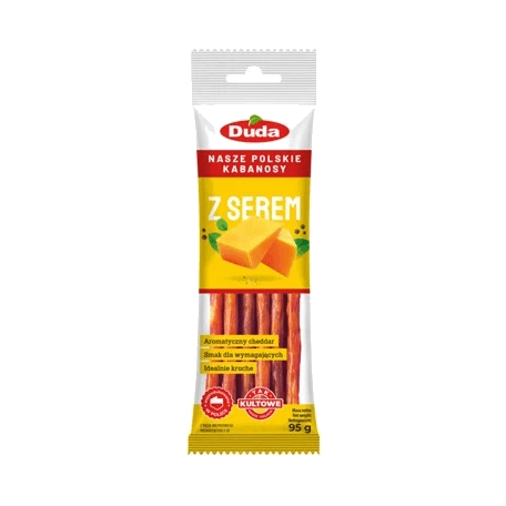 DUDA KABANOSY Z SEREM 95G