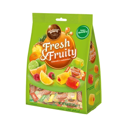 WAWEL GALARETKI FRESH&FRUITY 245G