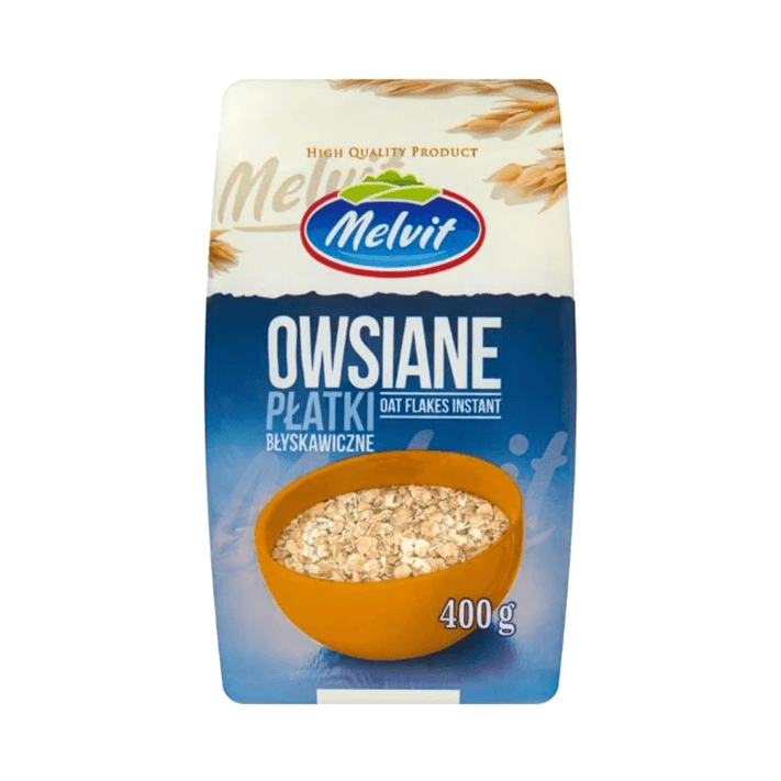 MELVIT PŁATKI OWSIANE BŁYSKAWICZNE 4