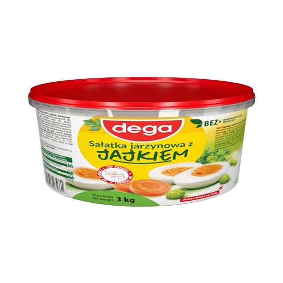DEGA SAŁATKA ŚLEDZ  ZGRZYBAMI 500G