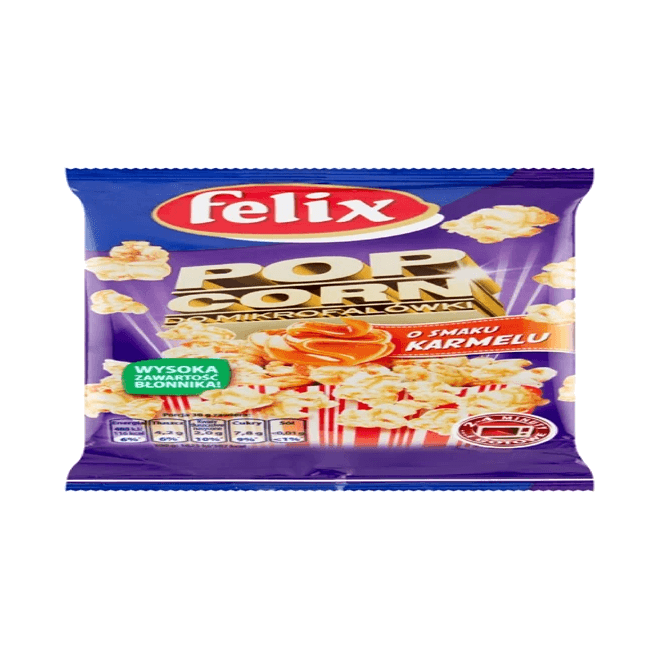 FELIX POPCORN KARMELOWY 90G