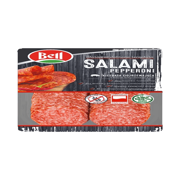 BELL SALAMI Z PEPPERONI 100G