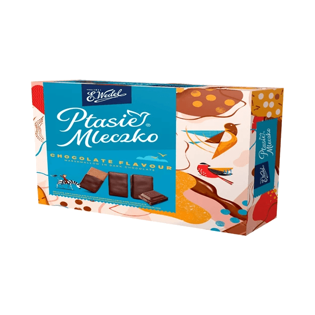 WEDEL PTASIE MLECZ.CZEKOLADOWE 340G