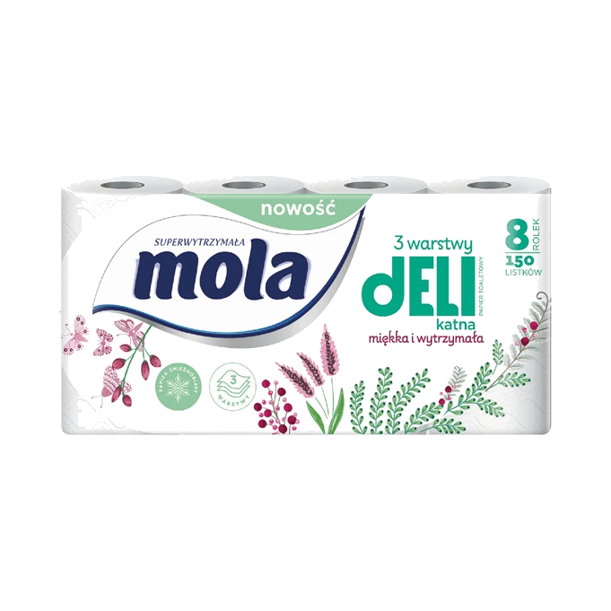 MOLA PAPIE TOA TDELIKATNY BIAŁY A'8