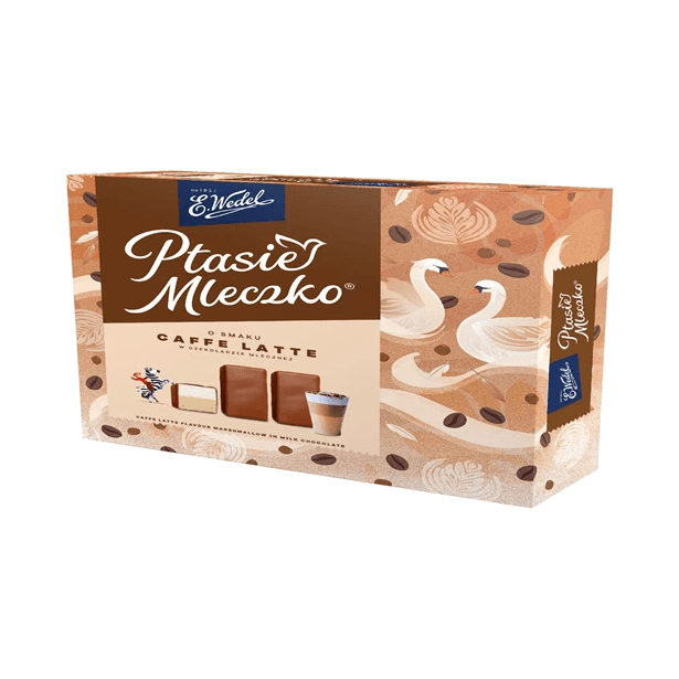 WEDEL PTASIE MLECZ.CAFE LATTE 340G