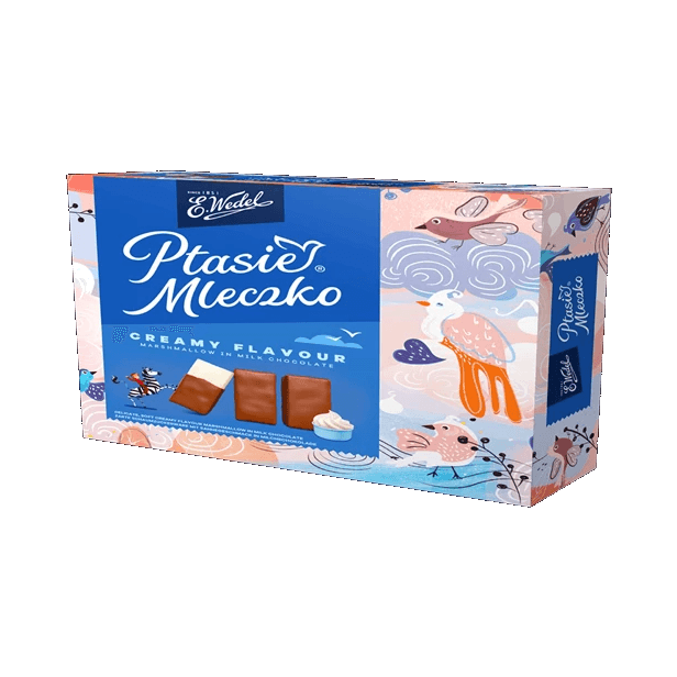 WEDEL PTASIE MLECZ.ŚMIETANKOWE 340G