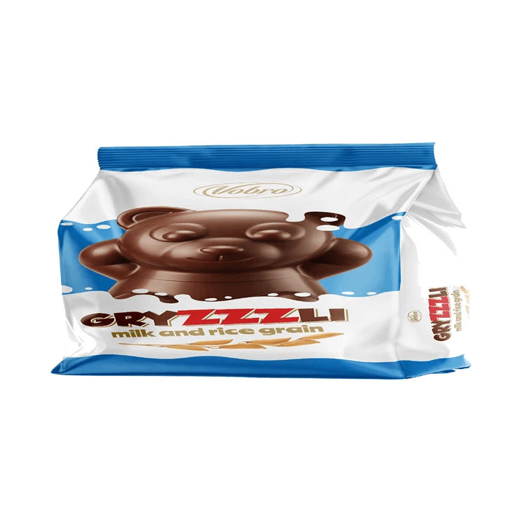 VOBRO PRALINY GRIZZZLI MILK 1KG