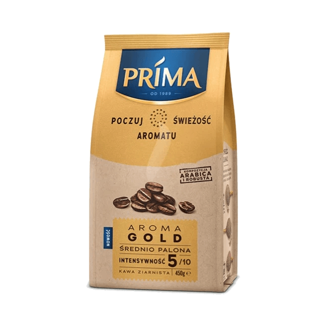 PRIMA KAWA ZIAR.AROMA GOLD 450G