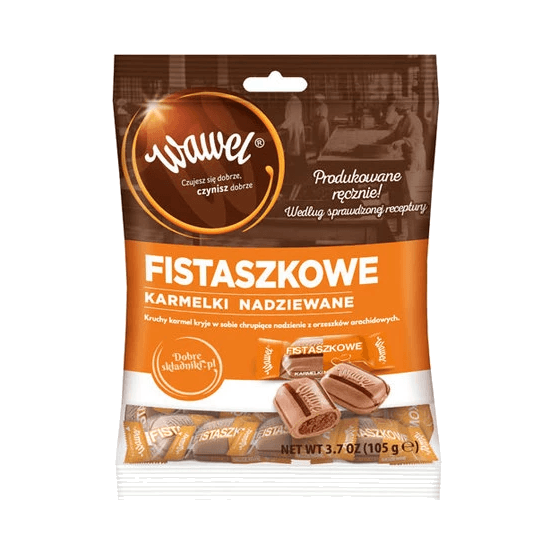 WAWEL,CUKIERKI FISTASZKOWE 105G